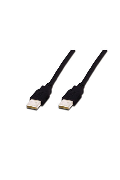 Genel Markalar Digitus AK-300100-010-S 1 Mt USB 2.0 to USB 2.0 Erkek-Erkek AW...