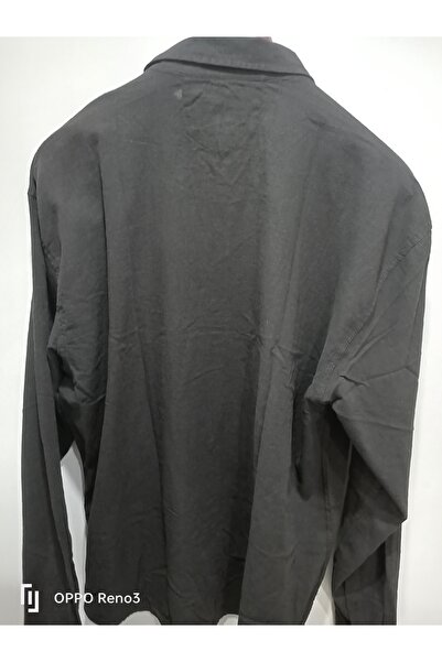 DYNAMO büyük beden spor keten gömlek