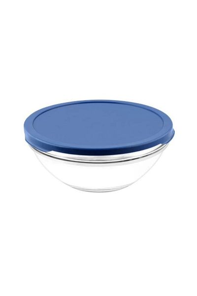 Paşabahçe 53583 Blue Lid Storage Container 2500 Cc