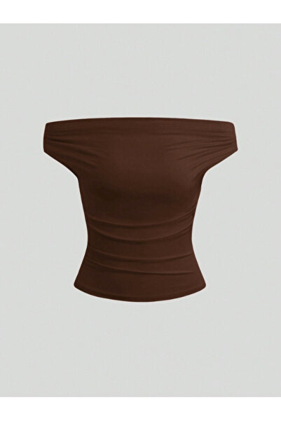 MOONBULL Дамска блуза с мадона яка