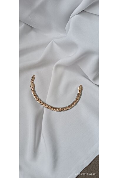 ARİ TAKI Italian Scrunch Thick Rose&Silver