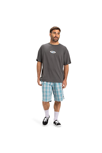 Quiksilver Gh Qs Global Heat Erkek Gri Günlük Stil T-Shirt EQYZT08021-KRP0