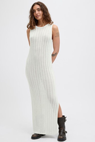 Jack & Jones Γυναικείο φόρεμα με σχισμή στο πλάι Krose Maxi Size - Zoella