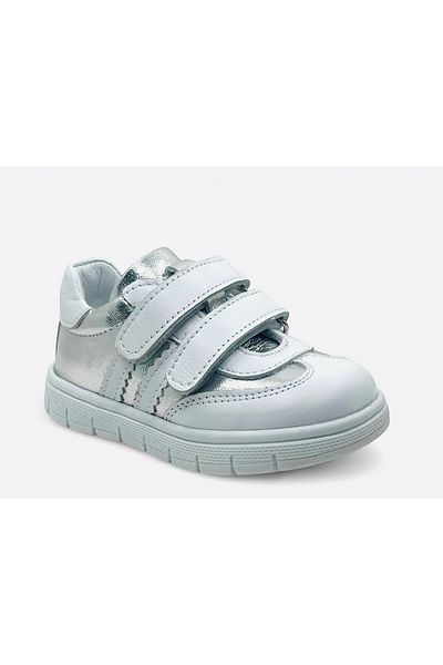 Perlina Leather and Orthopedic Sole Girls Shoes