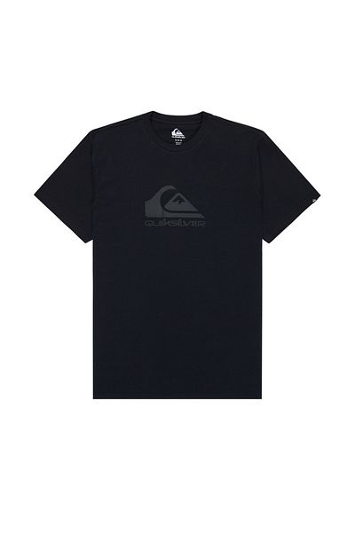Quiksilver Ανδρικό μπλουζάκι με λογότυπο Home Comp, μαύρο casual στυλ Eqyzt08072-kvj0