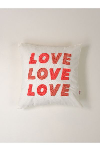 Galia Tasarım Κάλυμμα μαξιλαριού Love Text Punch