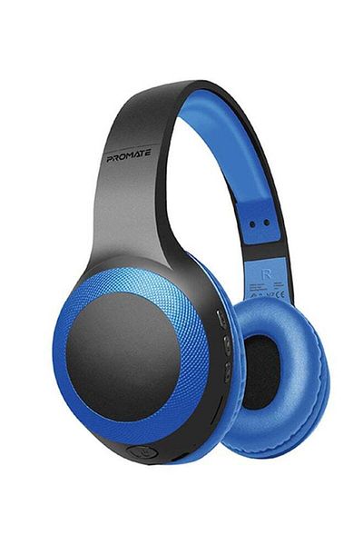 Promate LaBoca Wired/Wireless Bluetooth Headphones with Deep Bass
