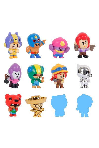 NECO TOYS Brawl Stars 12-Piece Deluxe Figure Set Series 2 - Model 3