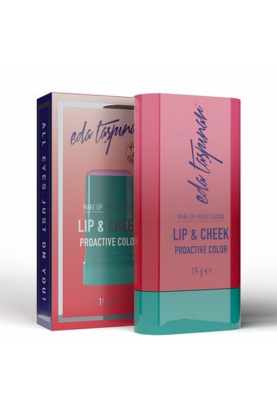 Eda Taşpınar Lip & Cheek Cream Blush Stick Proactive Color (Egy0071)