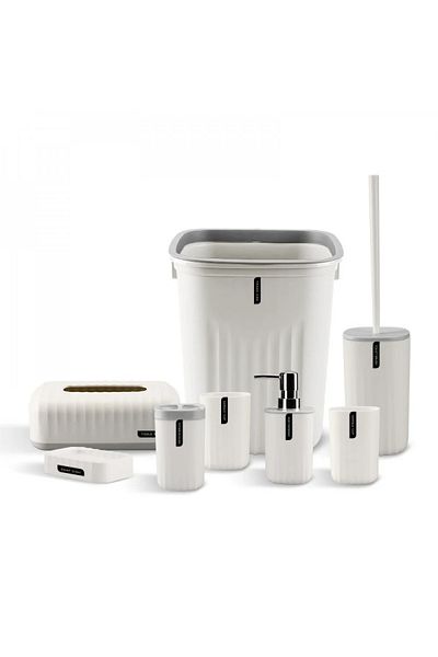 GENERAL 8-Piece Bathroom Accessories Set