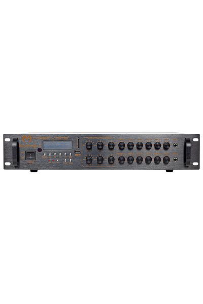Emperium Magicvoice Mv-1217 USB Bt-Uk 6 Zone Amplifier Rms 50W*1Ch +4-16-70-100V Transformer (5122)