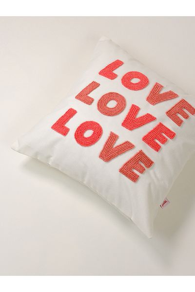 Galia Tasarım Κάλυμμα μαξιλαριού Love Text Punch