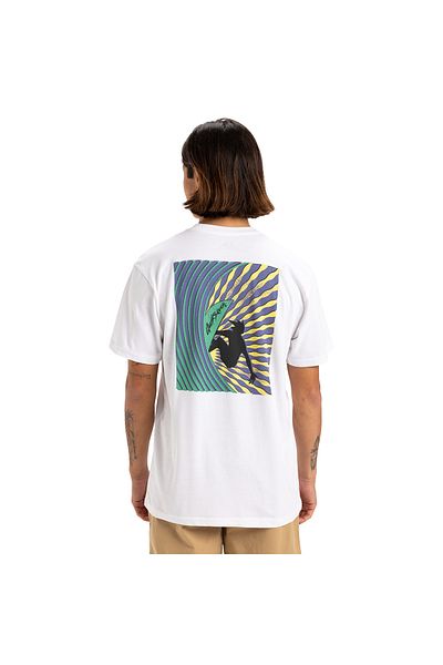 Quiksilver Window Pane Erkek Beyaz Günlük Stil T-Shirt EQYZT08055-908