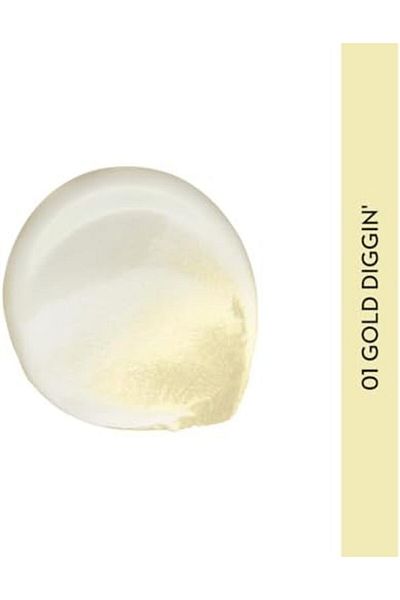 SUGAR Cosmetics Bling Leader Illuminating Moisturizer 01 Gold Diggin' Warm Gold Highlighter with Pea