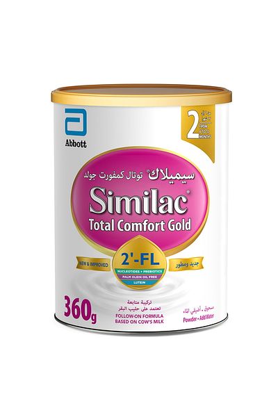 Similac Total Comfort Gold 2'-FL Stage 2 Follow On Formula From 6-12 Months 360 g