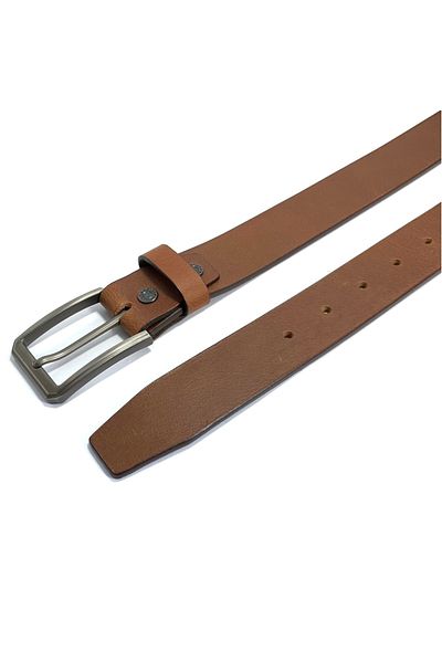 Classic Milano Genuine Leather Belt for Men 35MM – Classic Jean Belt with Pin Buckle Men's Belt in Gift Box