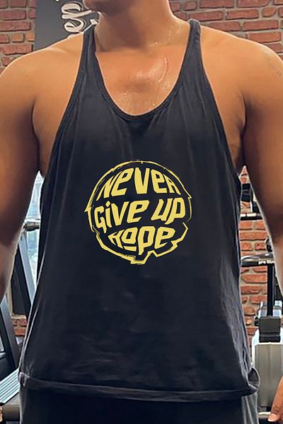 BLUU Bubble Gym Fitness Tank Top Athlete's Tank Top
