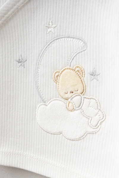 Bebitof Sweet Dreams Patterned Bebitof 5 Piece Newborn Hospital Release Bodysuit Set