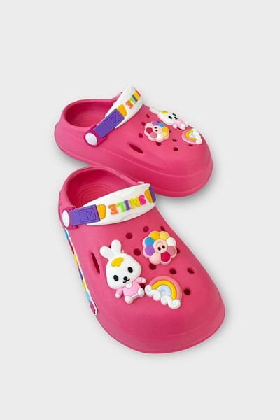 Liger Children's Daily Orthopedic Non-Slip Sole Figured Sandals Slippers Fuchia