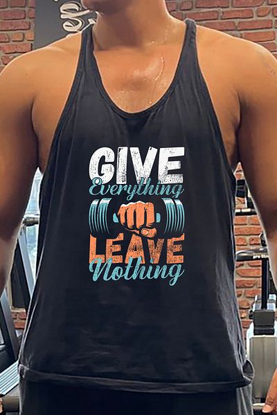 BLUU Everleave Gym Fitness Tank Top Sports Athlete