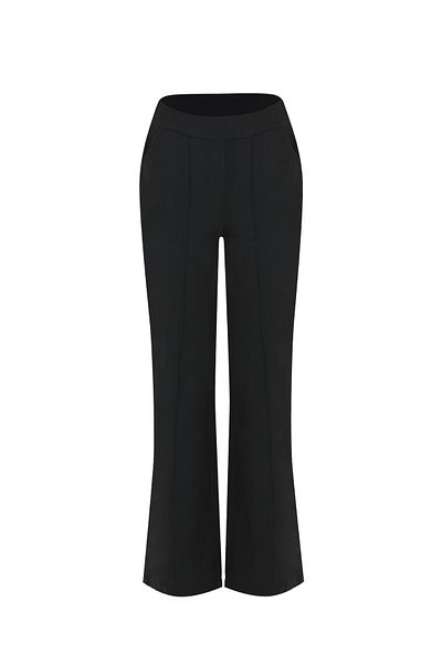 La Sarta Saller High Waist Special Soft Texture Fabric Pants