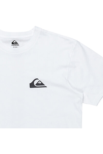 Quiksilver Ανδρικό λευκό μπλουζάκι με λογότυπο Home Mini EQYZT08042-908