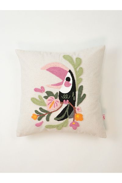 Galia Tasarım Κάλυμμα μαξιλαριού Parrot Bird Punch