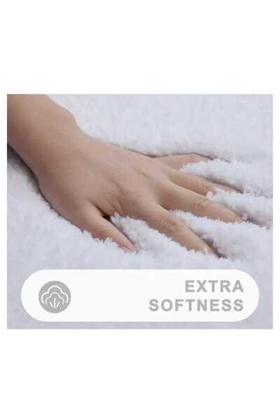 Aurora Brilliant Bath Mat 3-Piece Toilet Set Toilet Set Pufyy Thick Product 60X100 / 50X54 / 34X47 Non-Slip Base