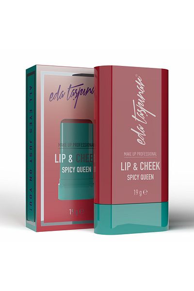 Eda Taşpınar Lip & Cheek Cream Blush Stick Spicy Queen (Egy0071)
