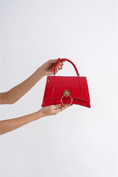 Capone Outfitters Patent Leather Savonita Women's Bag
