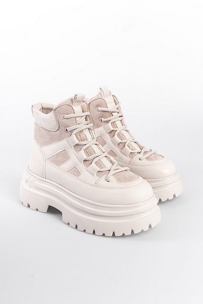 Capone Outfitters Γυναικείες αθλητικές μπότες με κορδόνια Trak Sole