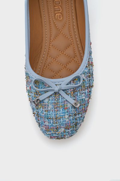 Capone Outfitters Hana Trend Babyblaue Ballerinas für Damen