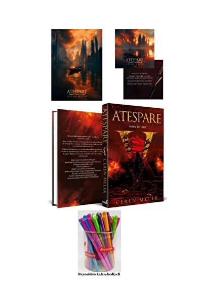 İndigo Kitap Ateşpare 4.5 Sonun Ötesinde Ciltli Renkli Kalem hediyeli