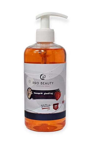 PARWIN PRO BEAUTY Pro Beauty Aromatic Massage Oil Strawberry Flavor 500ml