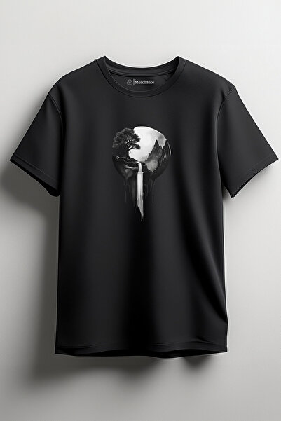 Merch&ice Vodopad Štampano Unisex Oversize kroj T-shirt