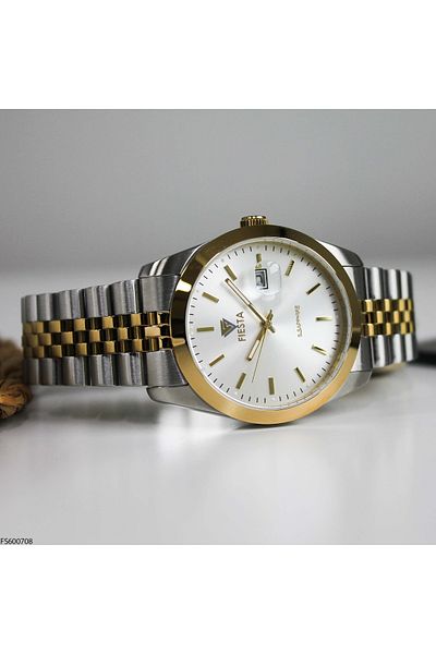 Fiesta Fs600708 Men's Wrist Watch with Steel Cord