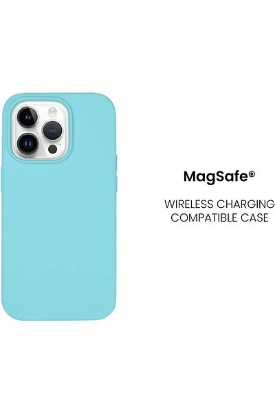 Generic Silicone Case Cover Compatible with iPhone 14 Pro 6.1 " , Ultra Slim Fit with Full Body Protection