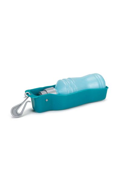 Beeztees Dog Travel Water Bottle, Blue, 24.5X6.5X6.5Cm, 250ml Svlrs