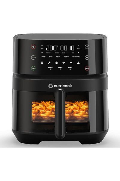Nutricook Air Fryer Vision 5.7L Black (NC-AF357V)