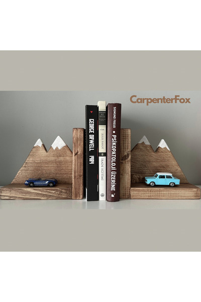 CarpenterFox Sonsuz Kapasiteli Ayarlanabilir Masa Üstü Kitaplık