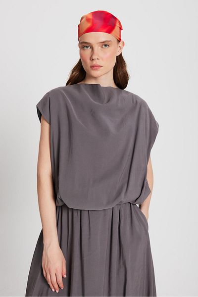 minaaise Μπλούζα Shay Modal Balloon Anthracite