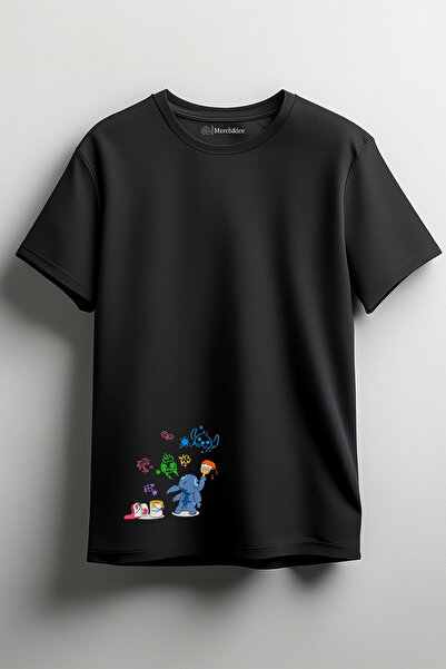 Merch&ice Slikanje šavovima Štampano Unisex T-shirt