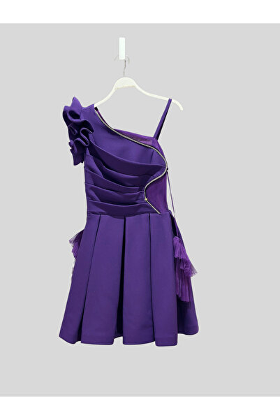 Erkut Rochie de seara pentru fete 10-15 ani violet