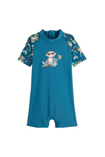 Banz Costume de baie / Înot pentru bebeluși și copii, Protecție solară UPF50+, Petrol Jungle, 2-4 ani