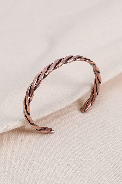 Süspüs Accessories Knitted Model Authentic Copper Bracelet