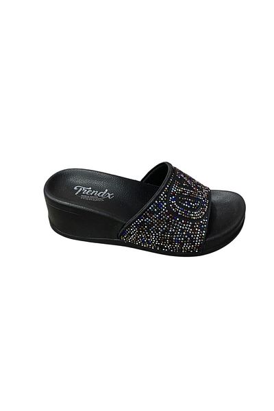 TRENDX Women's Wedge Heel Summer Slippers