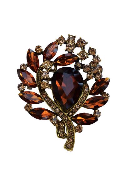 PUFO Broșă elegantă pentru femei, Elegant Stone, model cu pietricele
