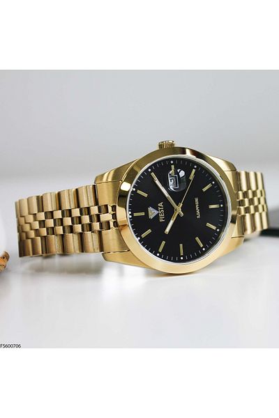 Fiesta Fs600706 Men's Wrist Watch with Steel Cord