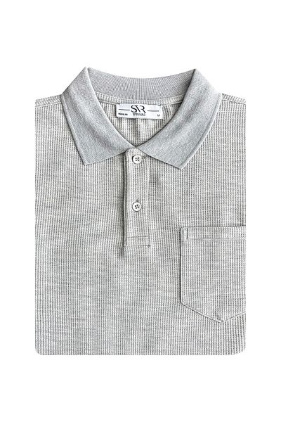 SÜVARİ Cavalerist Loose Cut Pocket Dobby Soft Textured T-Shirt