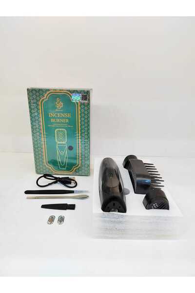 D&H Electric Incense Burner - hair bakhoor burner - Rechargeable type-C - Portable Bakhoor Burner